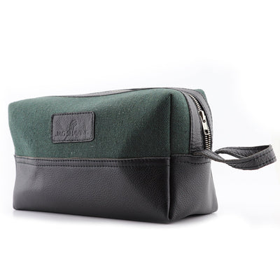 Men Shaving Travel Case Toiletry Bag - Green