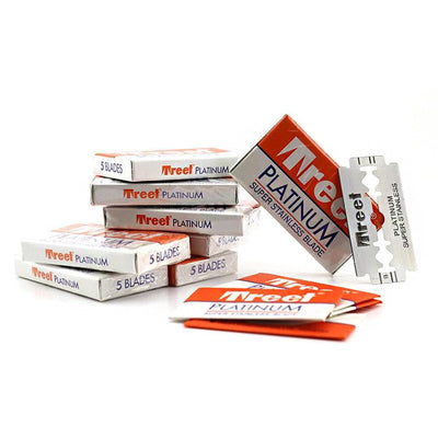 1 Pack of Treet Platinum Super Stainless Double Edge Razor Blades - JAG SHAVING