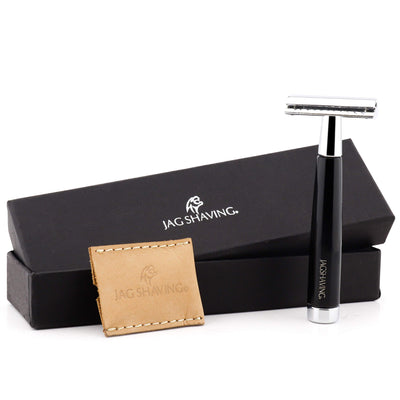 Classy Double Edge Safety Razor - Black Handle 