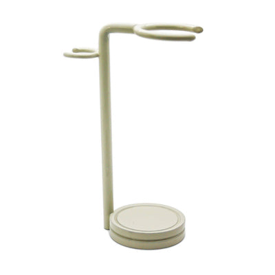 Shaving Stand - Brush & Razor - Ivory Color